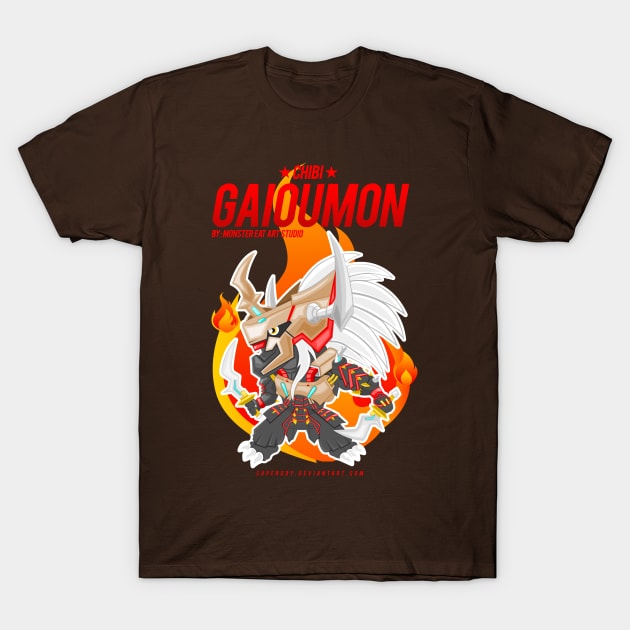 digimon chibi gaioumon T-Shirt by DeeMON